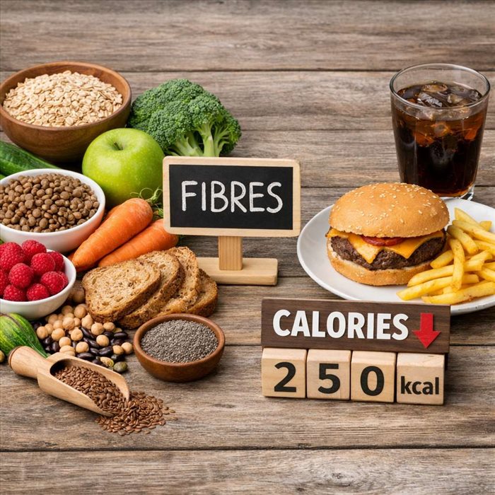 Pourquoi les fibres réduisent-elles les calories assimilées ? | Guide