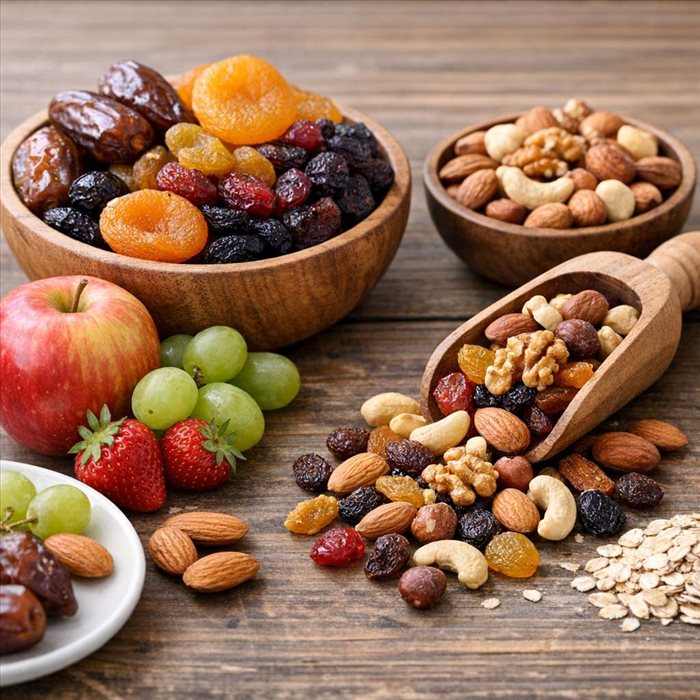 Pourquoi les calories des fruits secs sont-elles plus concentrées ?