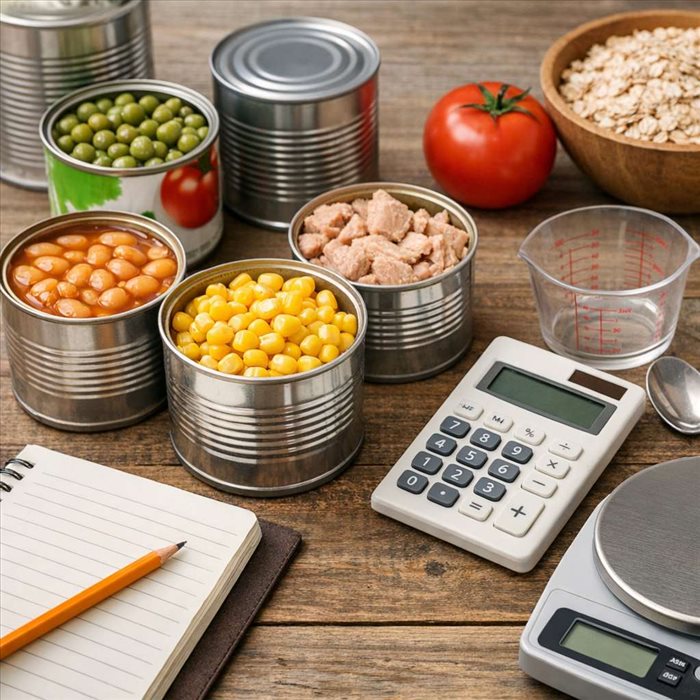 Calories des aliments en conserve : comment sont-elles calculées ?
