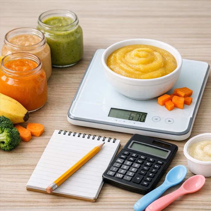 Calories des aliments pour bébés : comment sont-elles calculées ?