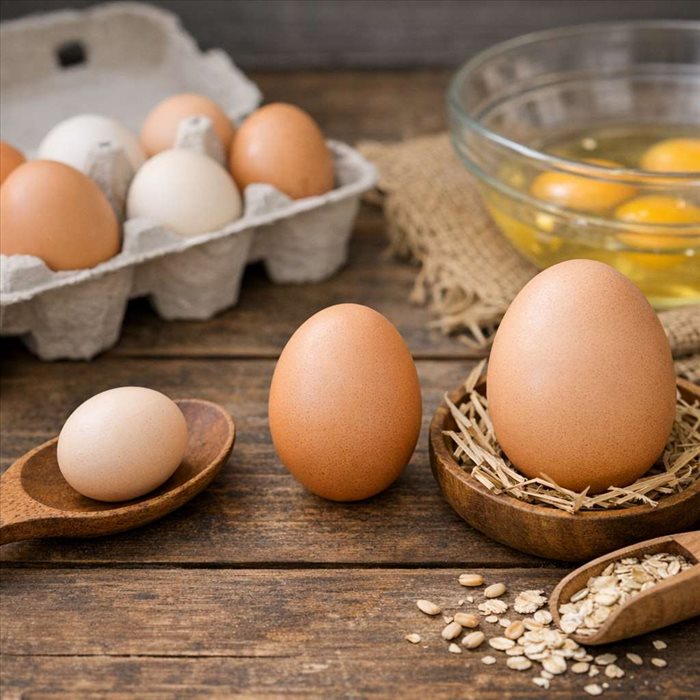 Calories des œufs selon le calibre : comprendre les écarts