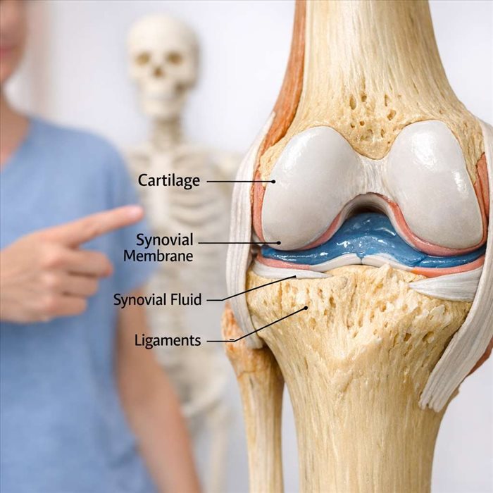 Comment fonctionne une articulation synoviale ? Anatomie et rôle