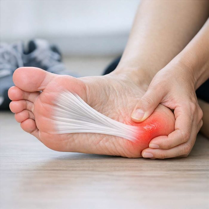 Aponévrose plantaire : anatomie du pied, rôle et douleurs
