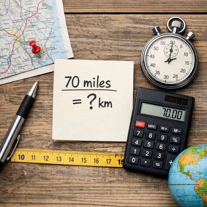 70 miles en kilomètres : conversion simple et rapide | Guide