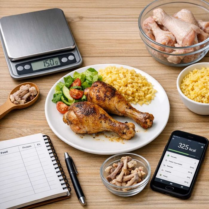Comment compter les calories d’un aliment avec os ? Guide simple