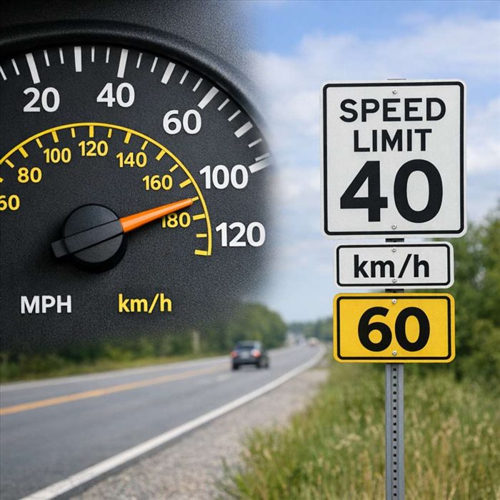 40 mph en km/h : conversion exacte et équivalence simple