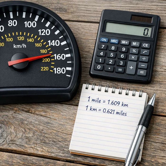Convertir des mph en km/h : méthode simple et rapide