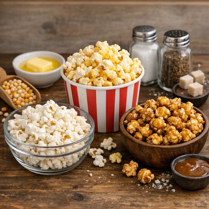 Calories du pop-corn : comprendre les différences selon la préparation