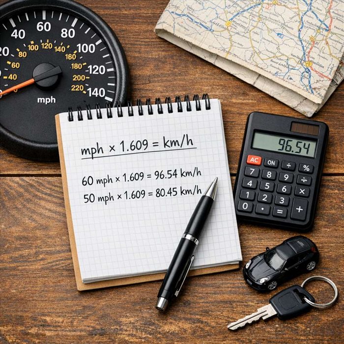 Conversion mph en km/h : formule simple et rapide