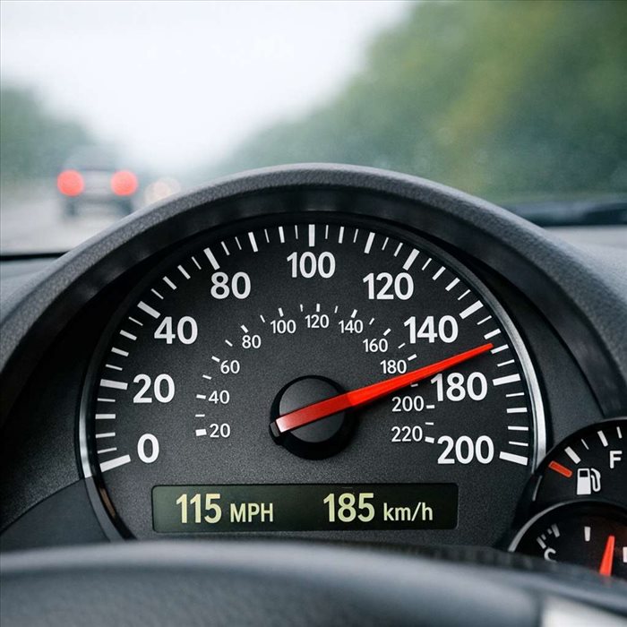 115 mph en km/h : conversion exacte et équivalence simple