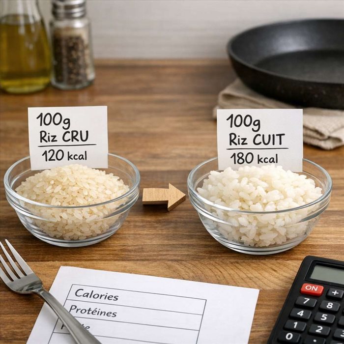 Pourquoi les calories changent après cuisson ? Guide simple et clair