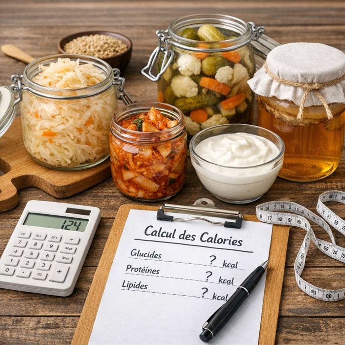 Calories des aliments fermentés : comment sont-elles calculées ?