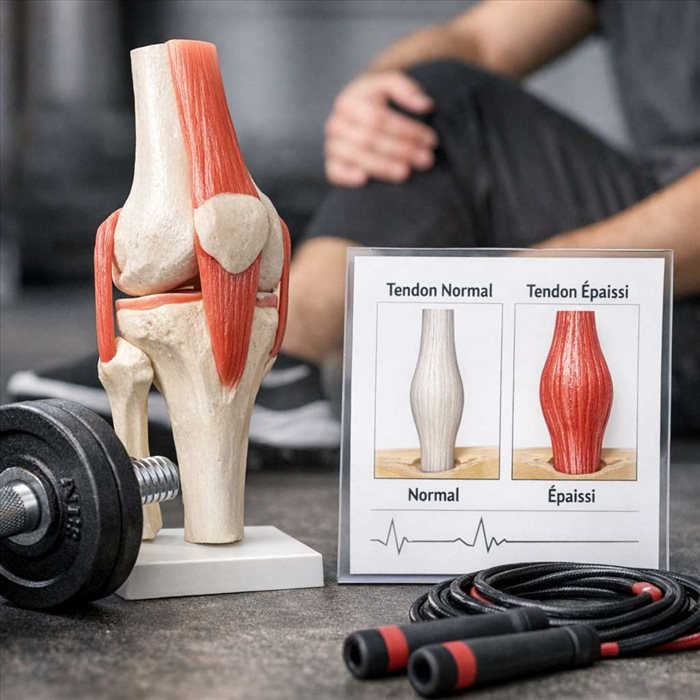Pourquoi les tendons s’épaississent après l’entraînement répété ?