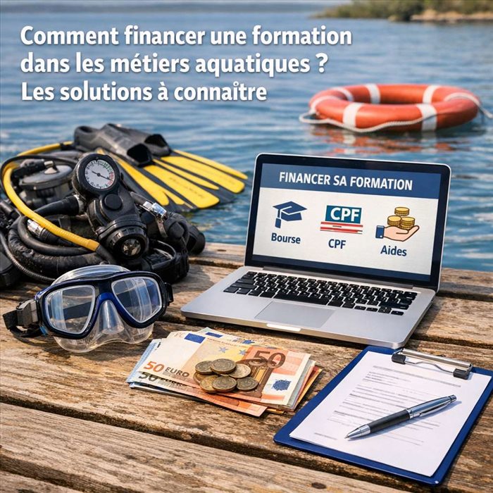 Comment financer une formation dans les métiers aquatiques ?