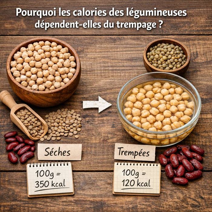 Calories des légumineuses et trempage : ce qu’il faut savoir