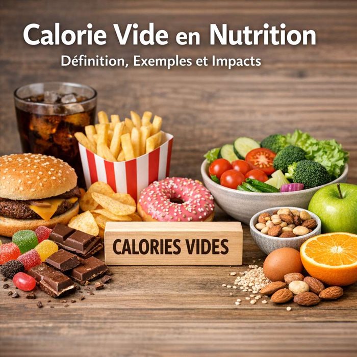 Calorie vide en nutrition : définition et impacts sur la santé