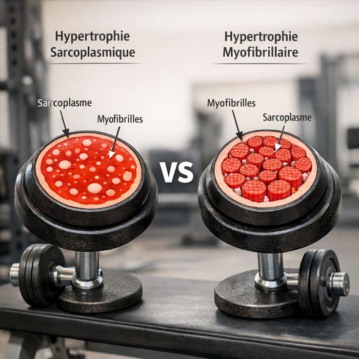 Hypertrophie sarcoplasmique et myofibrillaire : explications claires