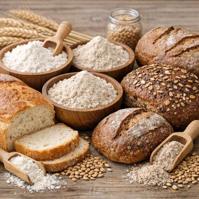 Calories du pain selon la farine : pourquoi elles varient